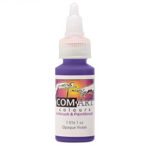Com Art Colours Acrylic Opaque Violet 1 oz