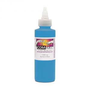 Com Art Colours Acrylic Opaque Azure Blue 4 oz