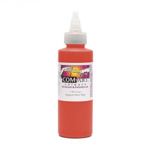 Com Art Colours Acrylic Opaque Mars Red 4 oz