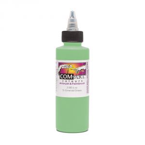 Com Art Colours Acrylic Transparent Emerald Green 4 oz