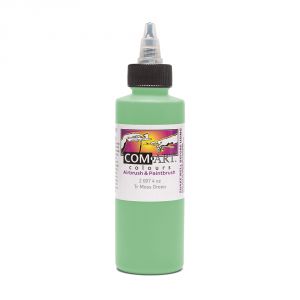 Com Art Colours Acrylic Transparent Moss Green 4 oz