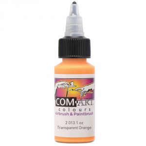 Com Art Colours Acrylic Transparent Orange 1 oz