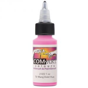 Com Art Colours Acrylic Transparent Manganese Violet Hue 1 oz