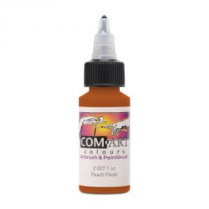 Com Art Colours Acrylic Transparent Peach Flesh 1 oz
