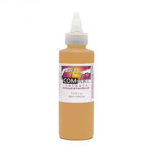 Com Art Colours Water-Based Acrylic Transparent Warm Additive 4oz For Airbrush And Paintbrush