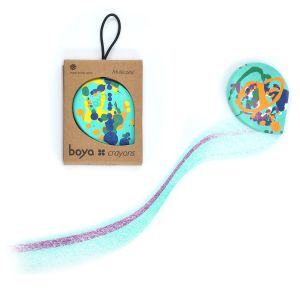 Boya Crayons Confetti Jade Green