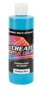 Createx Acrylic Colors Cerulean Blue, 8 oz.