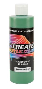Createx Acrylic Colors Chrome Oxide Green, 8 oz.