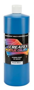Createx Acrylic Colors Pearl Blue, 32 oz.
