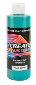 Createx Acrylic Colors Pearl Green, 8 oz.