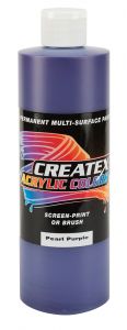 Createx Acrylic Colors Pearl Purple, 16 oz.