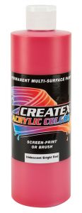 Createx Acrylic Colors Iridescent Brite Red, 16 oz.