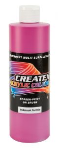 Createx Acrylic Colors Iridescent Fuschia, 16 oz.