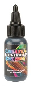 Createx Illustration Colors Black, 1 oz.