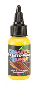 Createx Illustration Colors Yellow, 1 oz.