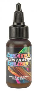 Createx Illustration Colors Sepia, 1 oz.