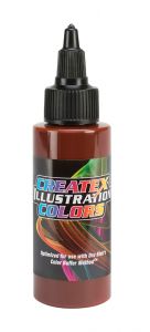 Createx Illustration Colors Burnt Sienna, 2 oz.
