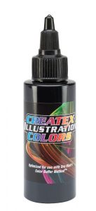 Createx Illustration Colors Opaque Black, 2 oz.