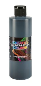 Createx Illustration Colors Opaque Black, 8 oz.