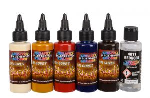 Createx Illustration Colors Bloodline Type A- Set, 2 oz.