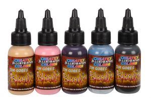 Createx Illustration Colors Bloodline Type O- Set, 1 oz.