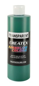 Createx Airbrush Colors Transparent Brite Green, 16 oz.