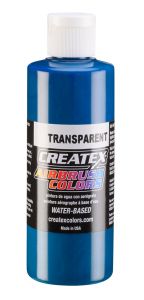Createx Airbrush Colors Transparent Turquoise, 4 oz.