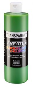 Createx Airbrush Colors Transparent Tropical Green, 16 oz.