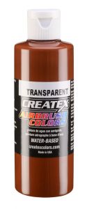 Createx Airbrush Colors Transparent Light Brown, 4 oz.