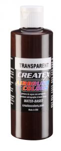 Createx Airbrush Colors Transparent Dark Brown, 4 oz.