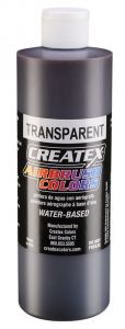 Createx Airbrush Colors Transparent Dark Brown, 16 oz.