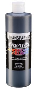 Createx Airbrush Colors Transparent Medium Gray, 16 oz.