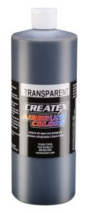 Createx Airbrush Colors Transparent Medium Gray, 32 oz.