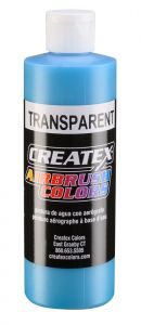 Createx Airbrush Colors Transparent Maui Blue, 8 oz.