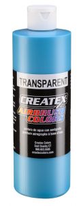 Createx Airbrush Colors Transparent Maui Blue, 16 oz.