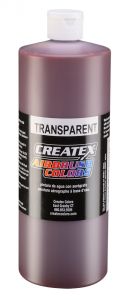 Createx Airbrush Colors Transparent Red Oxide, 32 oz.