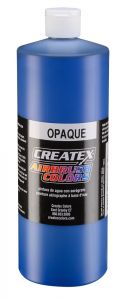 Createx Airbrush Colors Opaque Blue, 32 oz.