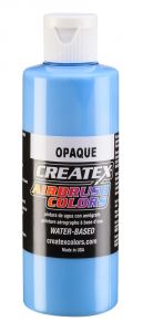 Createx Airbrush Colors Opaque Sky Blue, 4 oz.