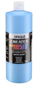Createx Airbrush Colors Opaque Sky Blue, 32 oz.