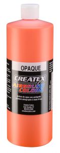 Createx Airbrush Colors Opaque Coral, 32 oz.