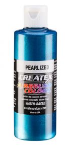 Createx Airbrush Colors Pearl Turquoise, 4 oz.