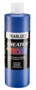 Createx Airbrush Colors Pearl Blue, 16 oz.