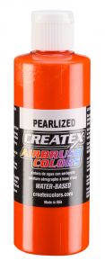 Createx Airbrush Colors Pearl Tangerine, 4 oz.