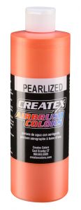 Createx Airbrush Colors Pearl Tangerine, 16 oz.