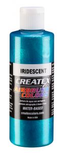 Createx Airbrush Colors Iridescent Turquoise, 4 oz.