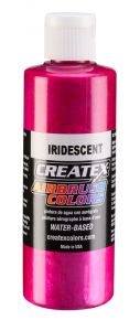 Createx Airbrush Colors Iridescent Fuchsia, 4 oz.