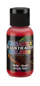 Createx Illustration Colors Pyrrole Red, 1 oz.