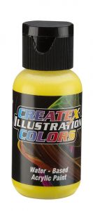 Createx Illustration Colors Bismuth Vanadate Yellow, 1 oz.