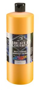 Createx Wicked Colors Golden Yellow, 32 oz.