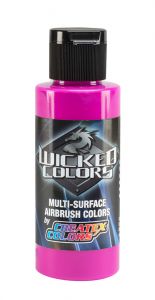 Createx Wicked Colors Fluorescent Raspberry, 2 oz.